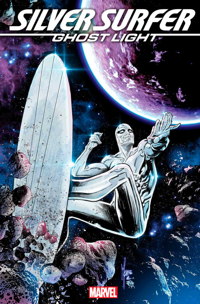 Silver Surfer Ghost Light #1 Checchetto Variant - gabescaveccc