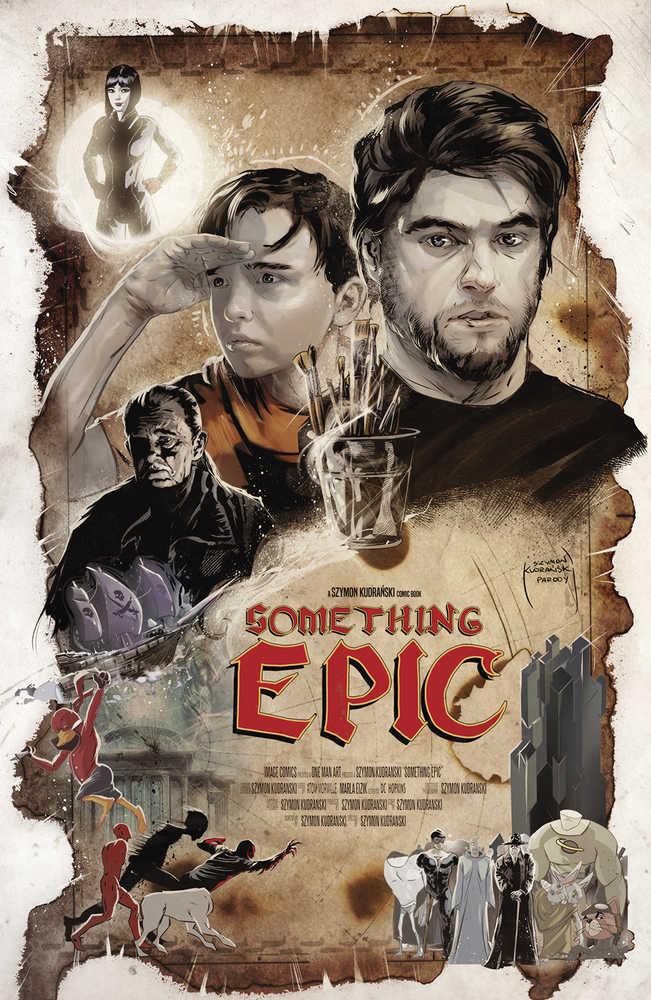 Something Epic #5 Cover B Kudranski - gabescaveccc