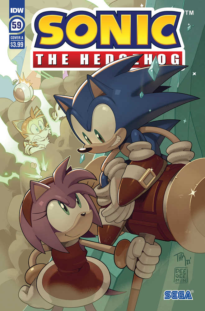 Sonic The Hedgehog #59 Cover A Rothlisberger - gabescaveccc
