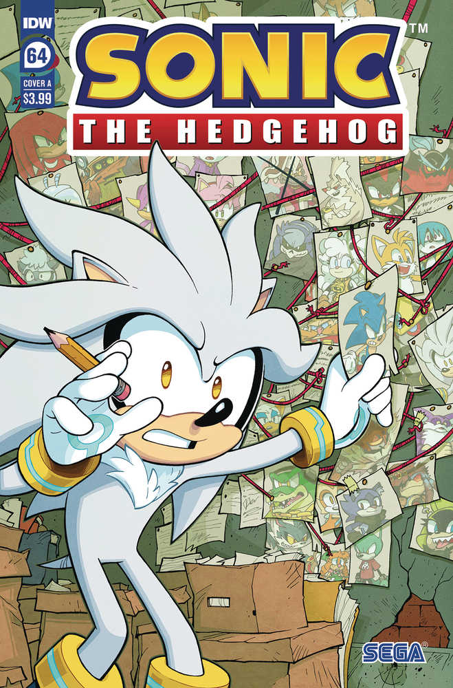 Sonic The Hedgehog #64 Cover A Lawrence - gabescaveccc