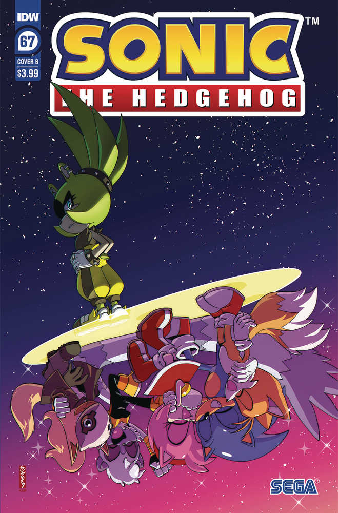 Sonic The Hedgehog #67 Cover B Jampole - gabescaveccc