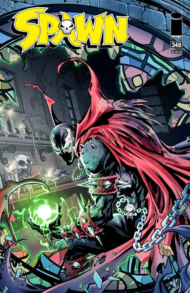 Spawn #348 Cover A Ze Carlos Cardstock - gabescaveccc