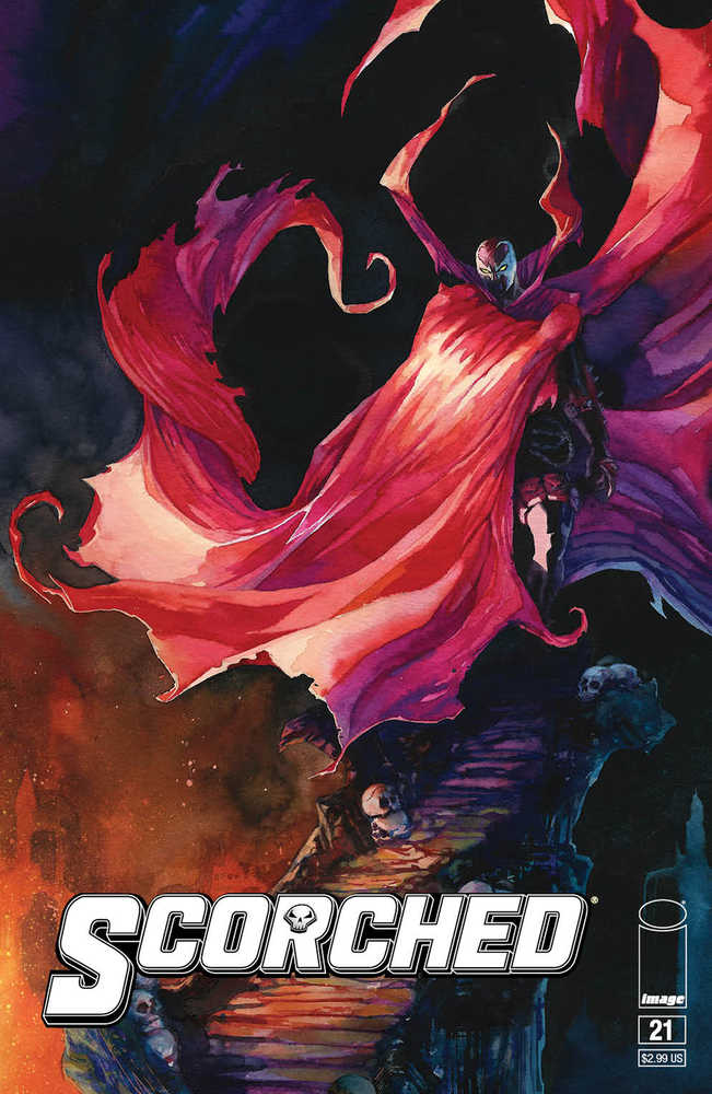 Spawn Scorched #21 Cover A Mele - gabescaveccc