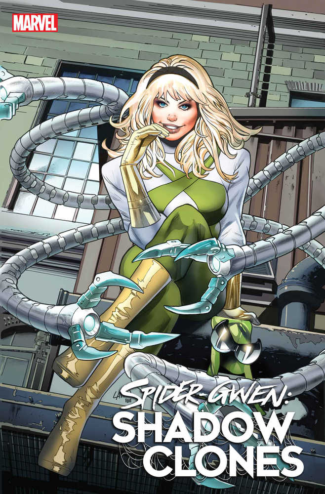 Spider-Gwen Shadow Clones #1 Land Variant - gabescaveccc