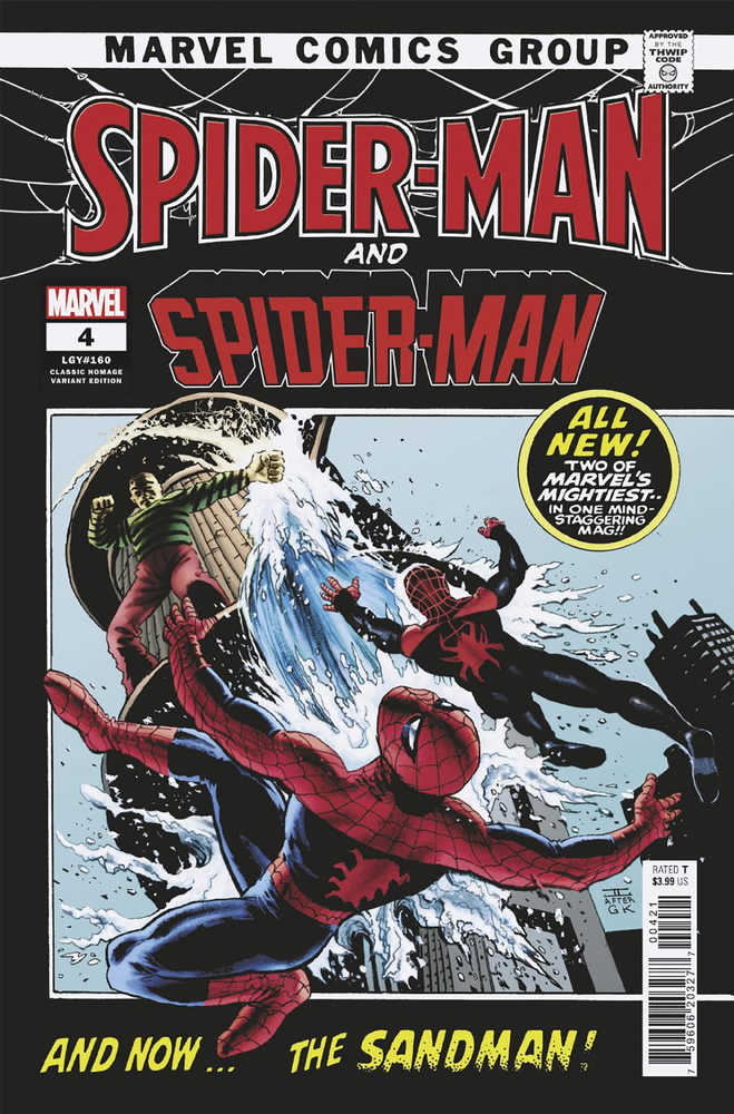 Spider-Man #4 Cassaday Classic Homage Variant - gabescaveccc