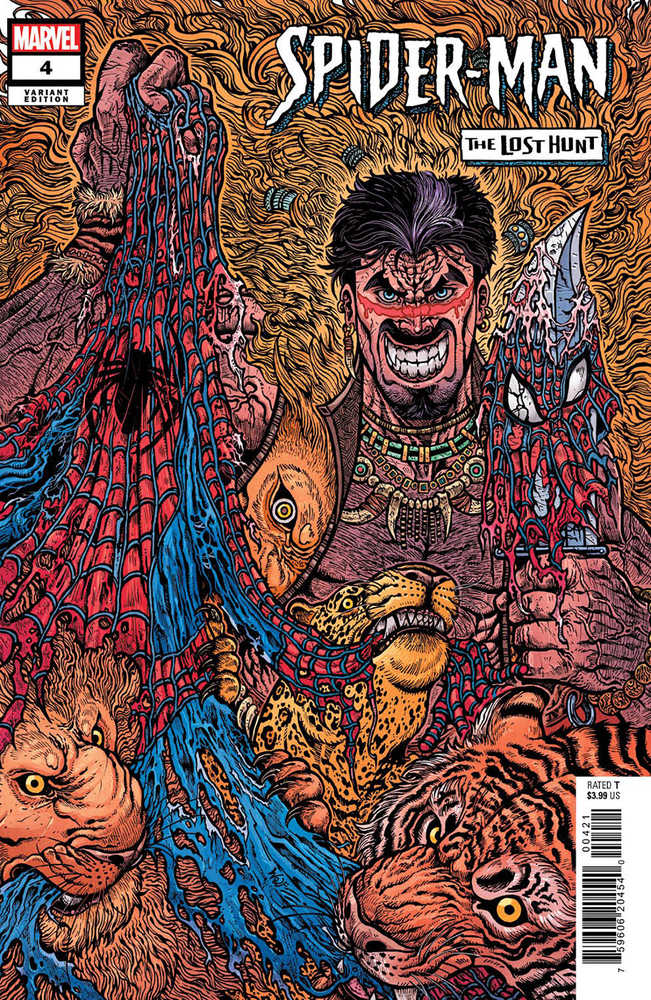 Spider-Man Lost Hunt #4 (Of 5) Wolf Variant - gabescaveccc