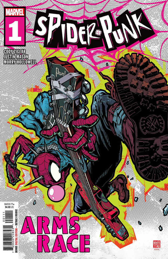 Spider-Punk: Arms Race 1 - gabescaveccc