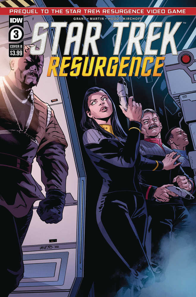 Star Trek Resurgence #3 Cover B Nieto - gabescaveccc