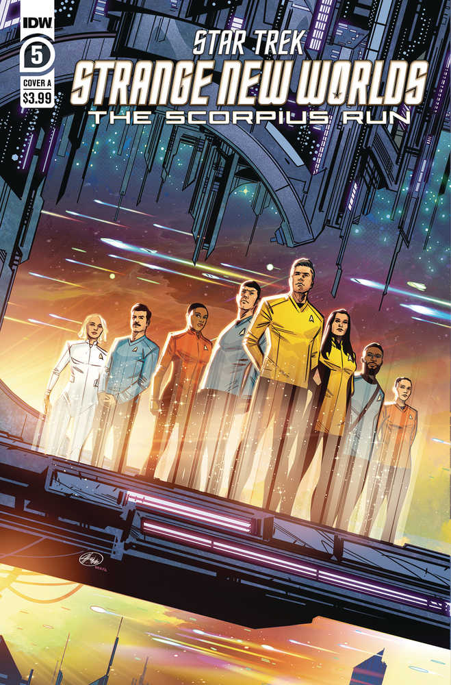 Star Trek Snw Scorpius Run #5 Cover A Hernandez - gabescaveccc