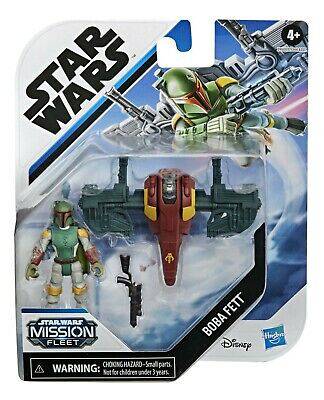 Star Wars Mission Fleet Boba Fett Bounty Hunter Action Figure Jet Pack - gabescaveccc