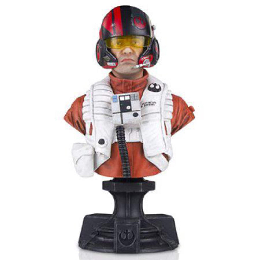 Star Wars Poe Dameron Mini Bust Statue - gabescaveccc