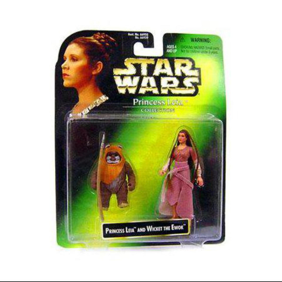 Star Wars Princes Leia Collection Princess Leia & Wicket the Ewok Action Figure - gabescaveccc