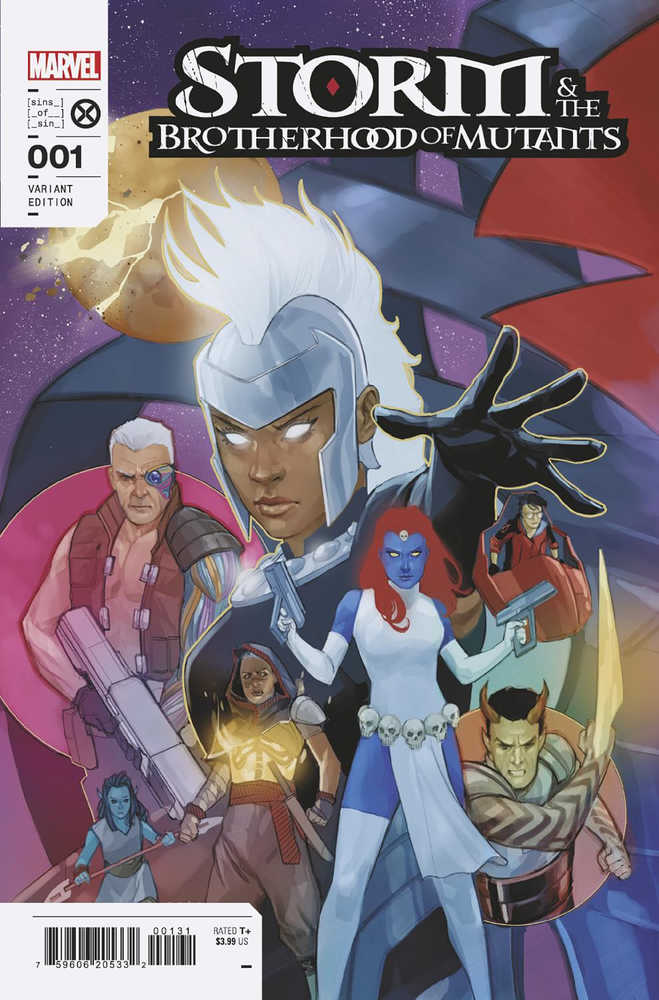 Storm and the Brotherhood of Mutants #1 Sos February Connecting Variant - gabescaveccc