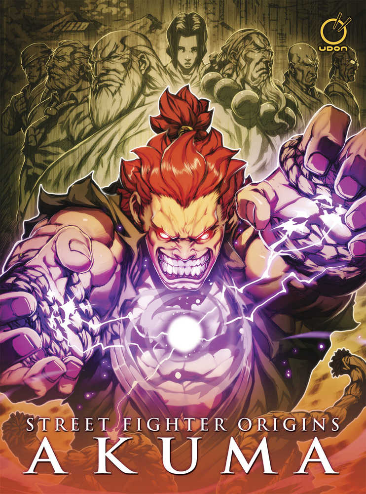 Street Fighter Origins Akuma Hardcover - gabescaveccc