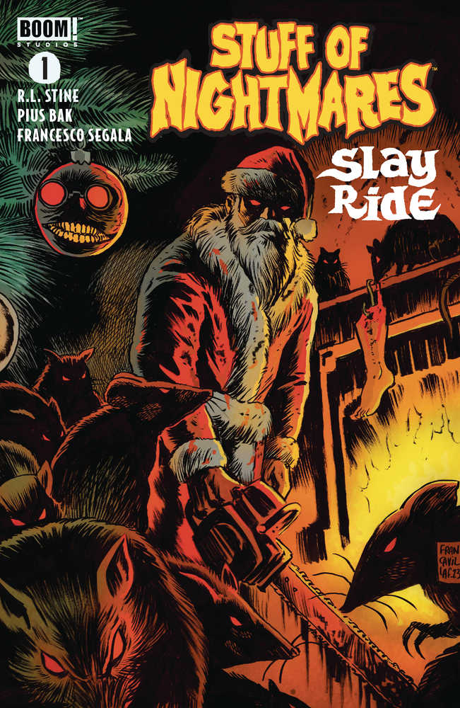 Stuff Of Nightmares Slay Ride #1 Cover A Francavilla - gabescaveccc