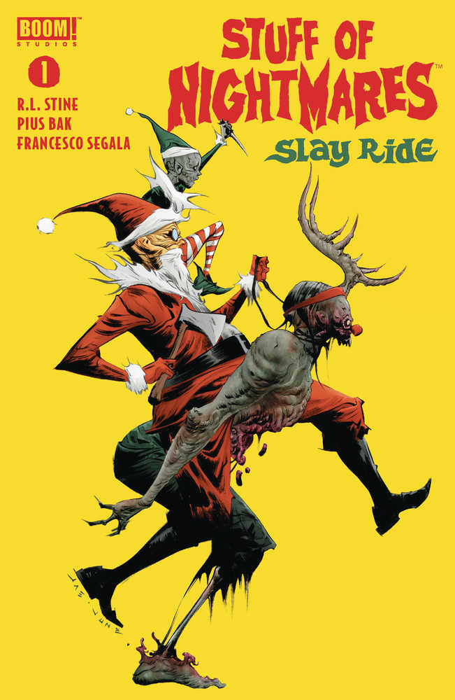 Stuff Of Nightmares Slay Ride #1 Cover F 5 Copy Variant Edition Lee & Chu - gabescaveccc