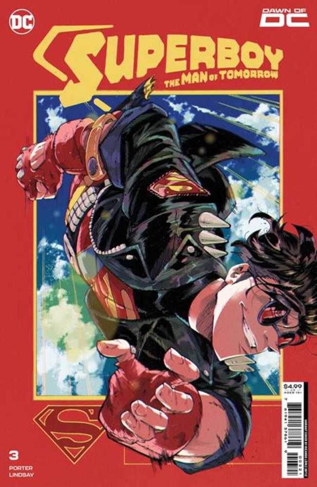 Superboy The Man Of Tomorrow #3 (Of 6) Cover B Ricardo Lopez Ortiz Card Stock Variant - gabescaveccc