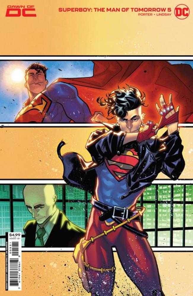 Superboy The Man Of Tomorrow #5 (Of 6) Cover B Adrian Gutierrez Card Stock Variant - gabescaveccc