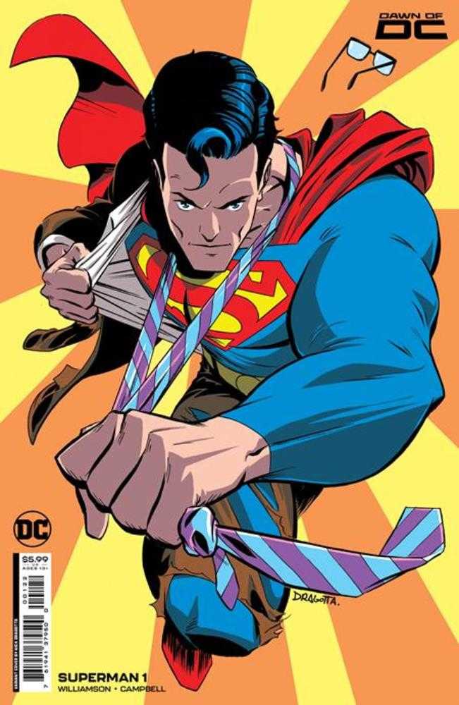 Superman #1 Cover J Nick Dragotta Card Stock Variant - gabescaveccc
