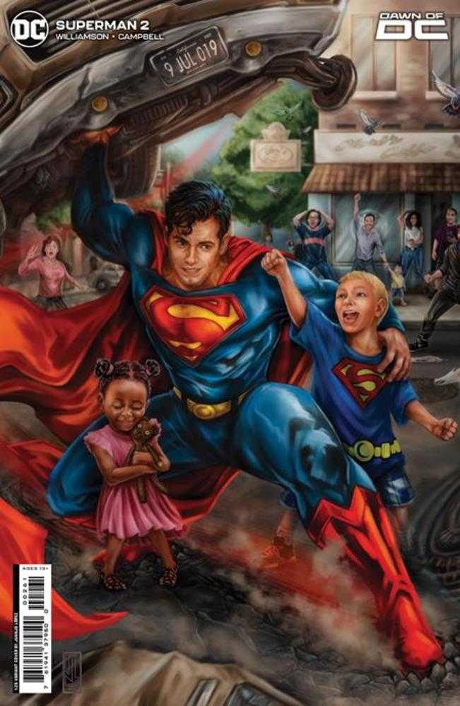 Superman #2 Cover F 1 in 25 Juanjo Lopez Card Stock Variant - gabescaveccc