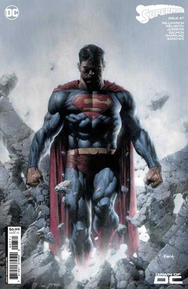 Superman #7 Cover E David Finch Card Stock Variant (#850) - gabescaveccc
