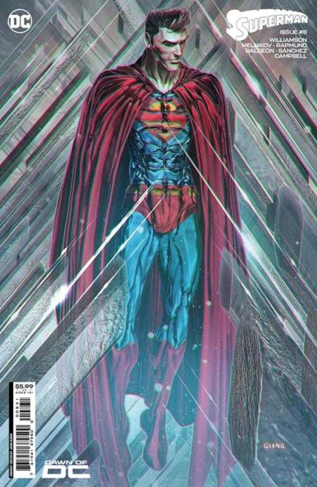 Superman #8 Cover C John Giang Card Stock Variant - gabescaveccc