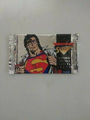 Superman cards ( 8 card pack) - gabescaveccc