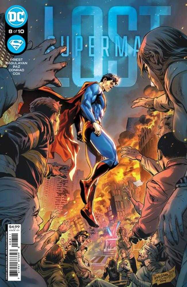 Superman Lost #8 (Of 10) Cover A Carlo Pagulayan & Jason Paz - gabescaveccc