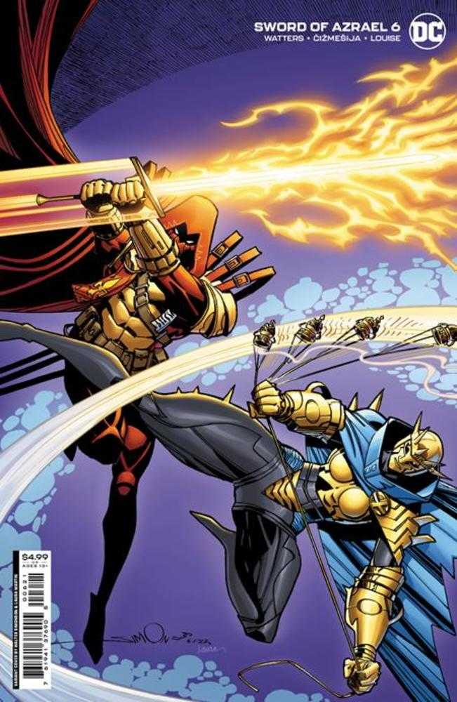 Sword Of Azrael #6 (Of 6) Cover B Walter Simonson Card Stock Variant - gabescaveccc