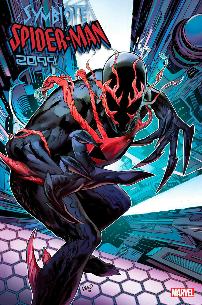 Symbiote Spider-Man 2099 #1 Greg Land Variant - gabescaveccc