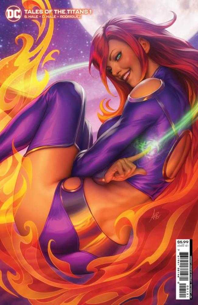 Tales Of The Titans #1 (Of 4) Cover B Stanley Artgerm Lau Card Stock Variant - gabescaveccc