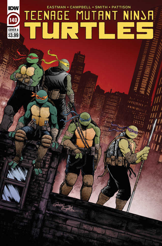 Teenage Mutant Ninja Turtles #140 Cover A (Smith) - gabescaveccc