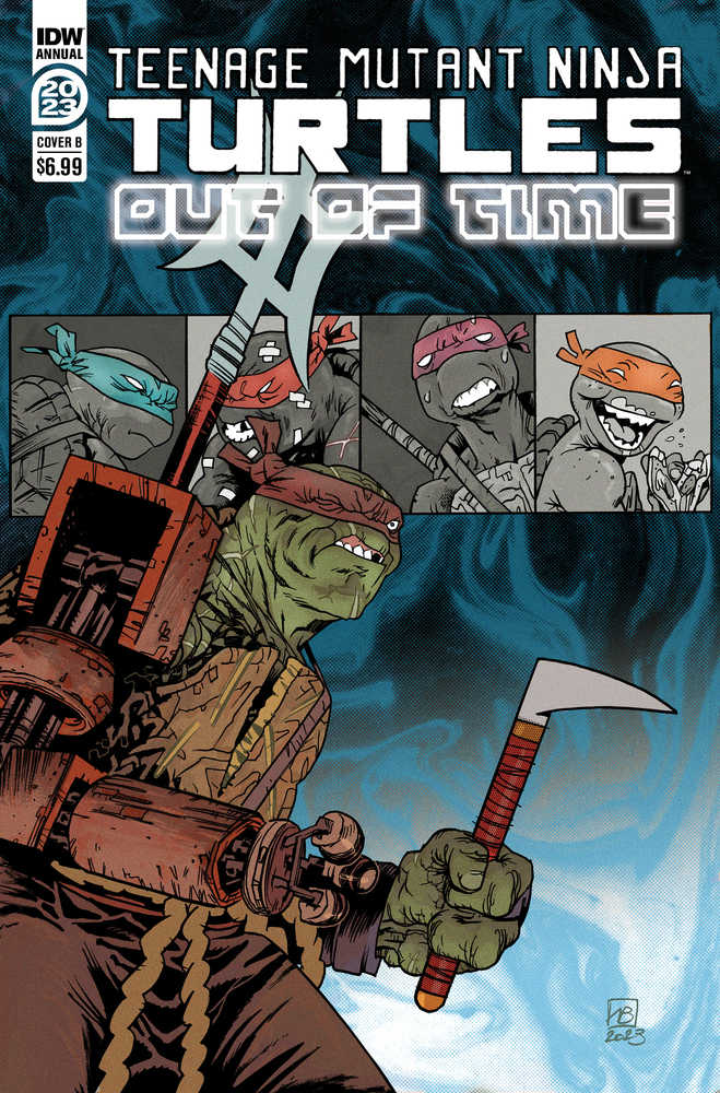 Teenage Mutant Ninja Turtles Annual 2023 Cover B Legostaev - gabescaveccc