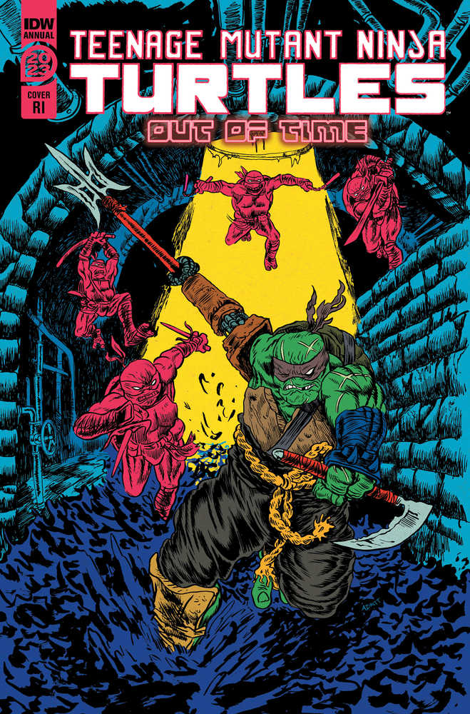 Teenage Mutant Ninja Turtles Annual 2023 Cover C 10 Copy Variant Edition Ziritt - gabescaveccc