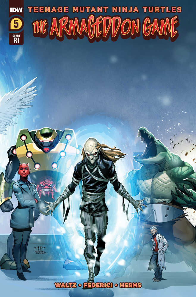 Teenage Mutant Ninja Turtles Armageddon Game #5 Cover D 10 Copy Variant Edition Qualano - gabescaveccc