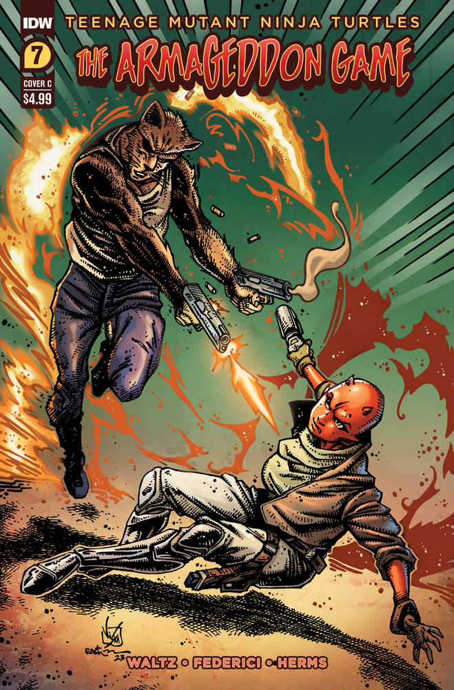 Teenage Mutant Ninja Turtles Armageddon Game #7 Cover C Eastman - gabescaveccc
