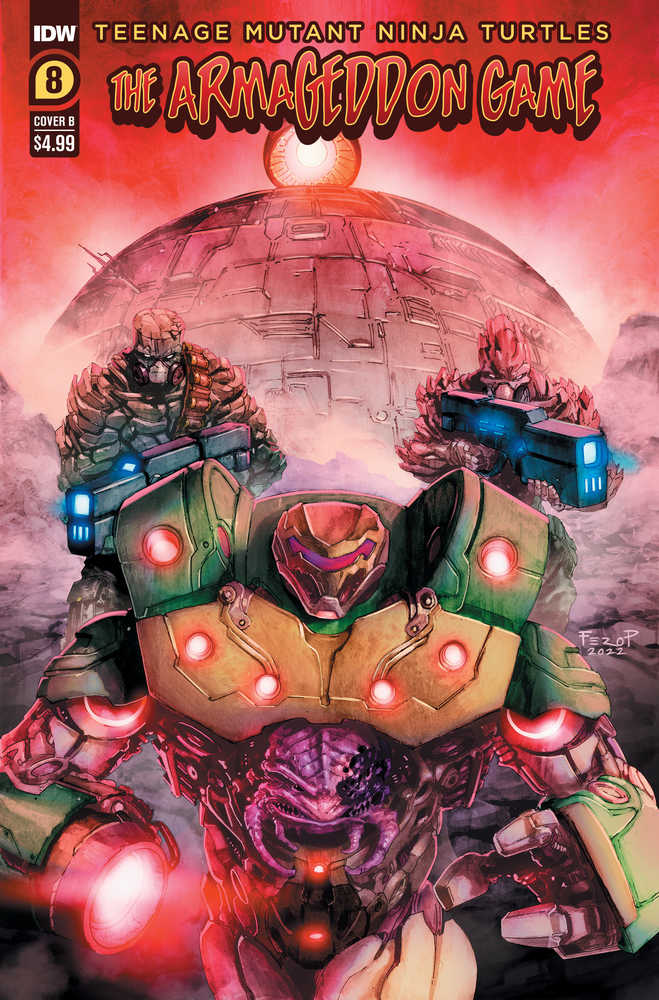 Teenage Mutant Ninja Turtles Armageddon Game #8 Cover B Pe - gabescaveccc
