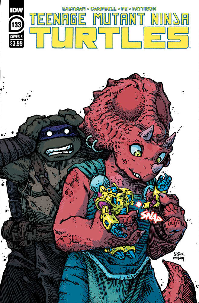 Teenage Mutant Ninja Turtles Ongoing #133 Cover B Eastman - gabescaveccc