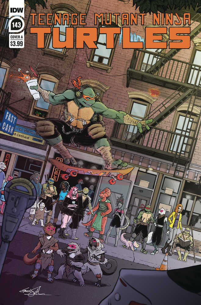 Teenage Mutant Ninja Turtles Ongoing #143 Cover A Smith - gabescaveccc