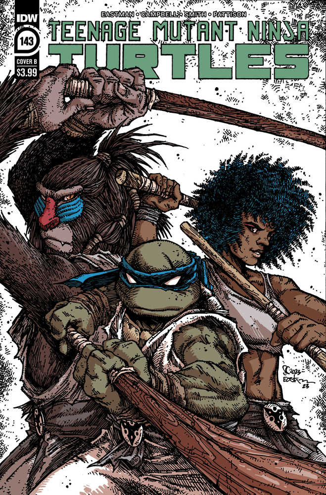 Teenage Mutant Ninja Turtles Ongoing #143 Cover B Eastman - gabescaveccc