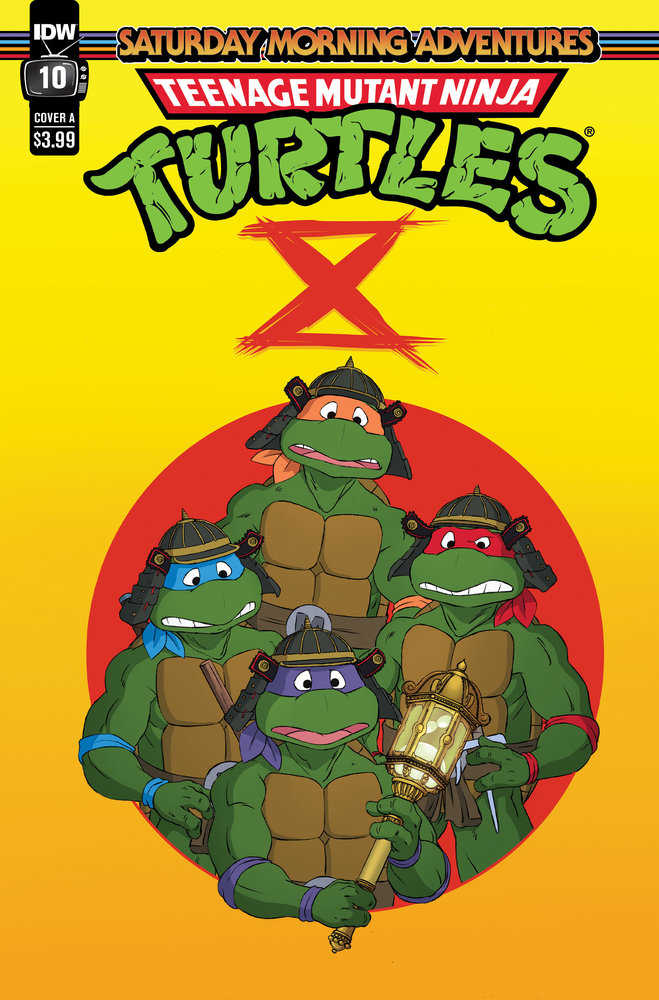 Teenage Mutant Ninja Turtles: Saturday Morning Adventures #10 Cover A (Schoening) - gabescaveccc