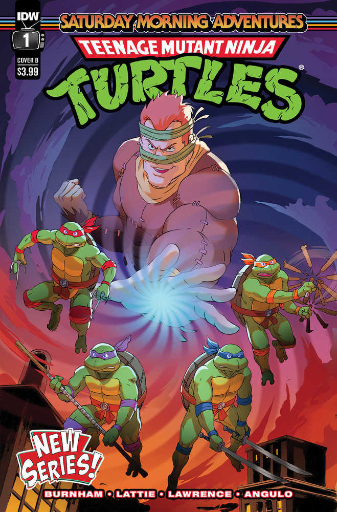 Teenage Mutant Ninja Turtles: Saturday Morning Adventures (2023-) #1 Variant B ( Schoening) - gabescaveccc