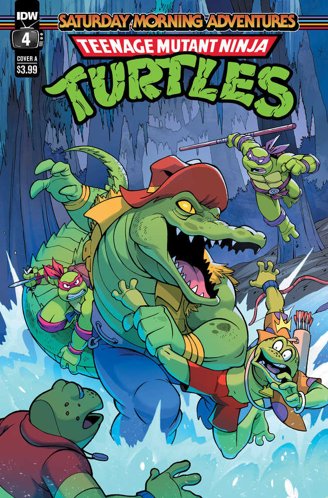 Teenage Mutant Ninja Turtles: Saturday Morning Adventures (2023-) #4 Cover A (Lawrence) - gabescaveccc