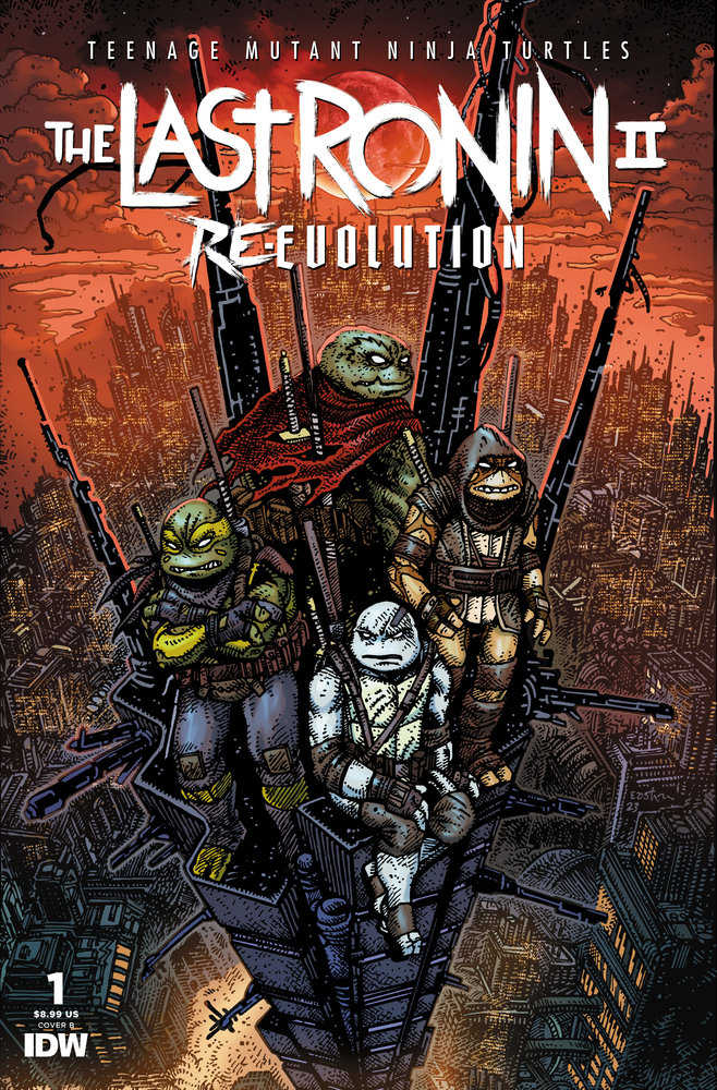 Teenage Mutant Ninja Turtles: The Last Ronin II--Re-Evolution #1 Variant B (Eastman) - gabescaveccc