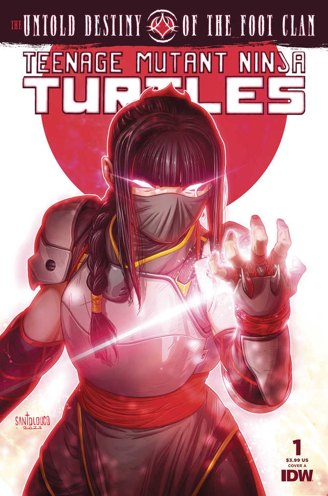 Teenage Mutant Ninja Turtles Untold Destiny Of Foot Clan #1 Cover A Santolouco - gabescaveccc