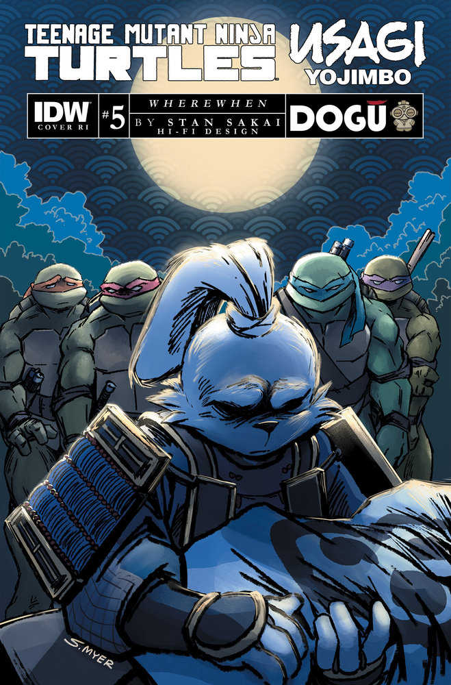 Teenage Mutant Ninja Turtles/Usagi Yojimbo: Wherewhen #5 Variant Ri (10) (Myer) - gabescaveccc