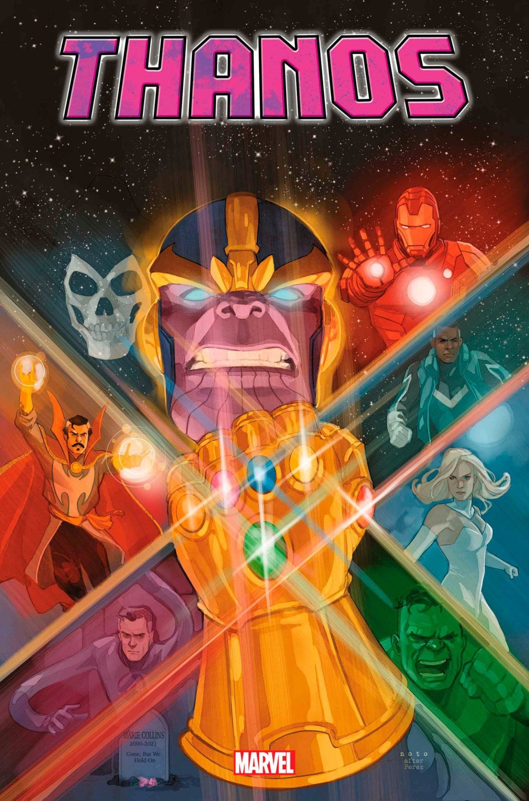 Thanos 1 Phil Noto Homage Variant - gabescaveccc