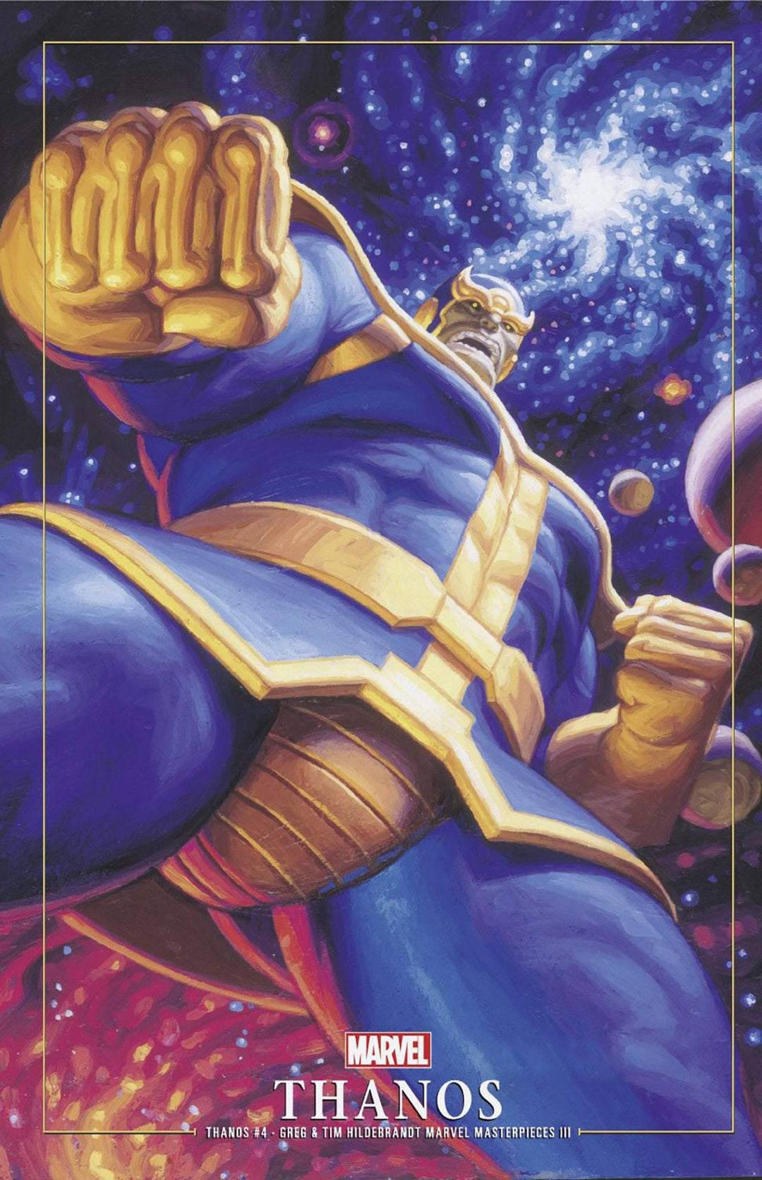 Thanos #4 Greg And Tim Hildebrandt Thanos Marvel Masterpieces III Variant - gabescaveccc