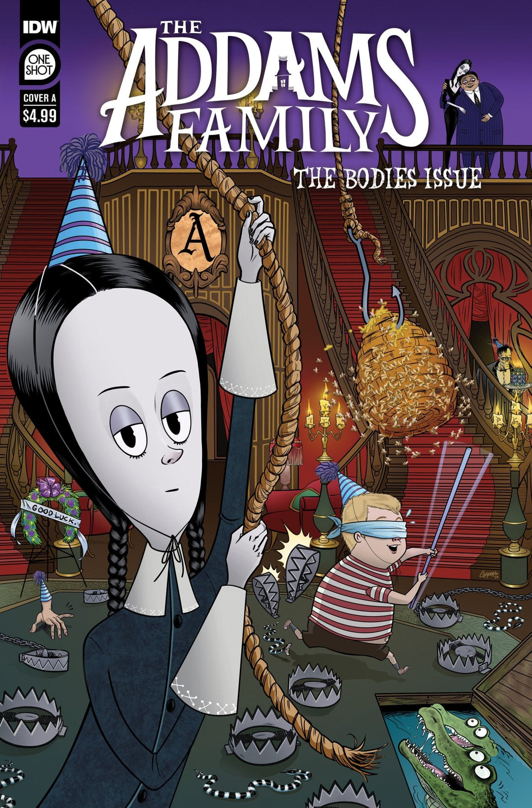 The Addams Family: The Bodies Issue Cover A (Clugston Flores) - gabescaveccc