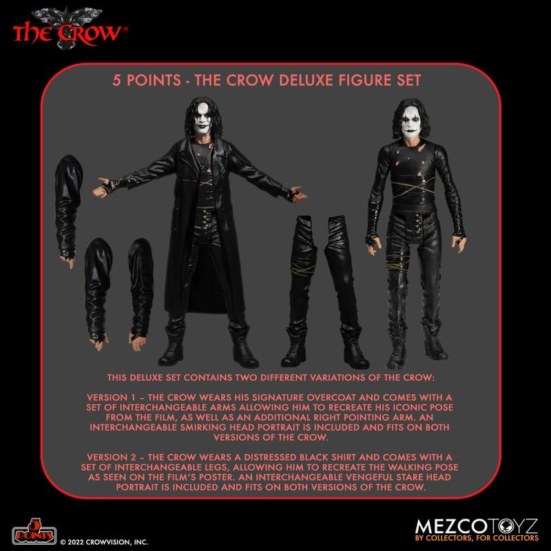 The Crow Deluxe Figure Set - gabescaveccc